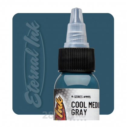 Краска для художественной татуировки Eternal, Cool Medium Gray, 30 мл