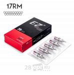 Картриджи для художественной татуировки EZ Revolution RC1017M1C-1 Round Magnum 17, 0,30 мм, блистер 5 шт.