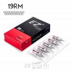 Картриджи для художественной татуировки EZ Revolution C1019M1C-1 Round Magnum 19, 0,30 мм, блистер 5 шт.