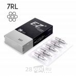 Картриджи для художественной татуировки EZ Revolution RC1207RLB Round Liner 7, 0,35 мм, блистер 5 шт.