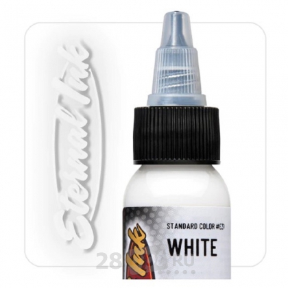 Краска для художественной татуировки Eternal, White, 15 мл