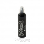 Краска для художественной татуировки World Famous Tattoo Ink, True Black, 240 мл