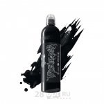 Краска для художественной татуировки World Famous Tattoo Ink, True Black, 240 мл