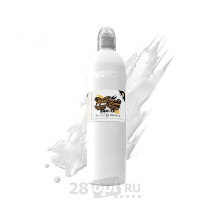 Краска для художественной татуировки World Famous Tattoo Ink, White House, 240 мл