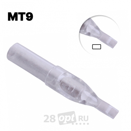 Тату-наконечник Magnum Professional Tip 9, Clear, коробка 50 шт.