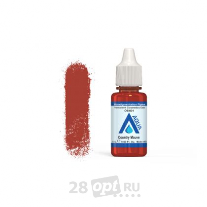 Пигмент для косметического татуажа Aqua, Country Mauve