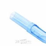 Уцененный товар Тату-наконечник Flat Professional Tip 17, Blue Sea, коробка 50 шт.