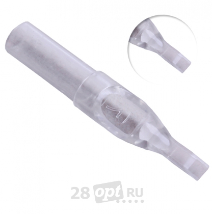 Уцененный товарТату-наконечник Magnum Professional Tip 5, Clear, коробка 50 шт.