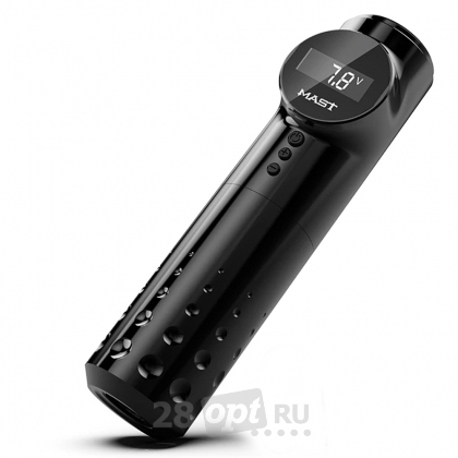 Роторная тату-машинка для художественной татуировки DragonHawk Mast Archer, Black