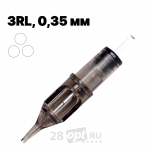 Картриджи для художественной татуировки EZ Filter FC-1203RL, Round Liner 3, 0,35 мм, коробка 10 шт.