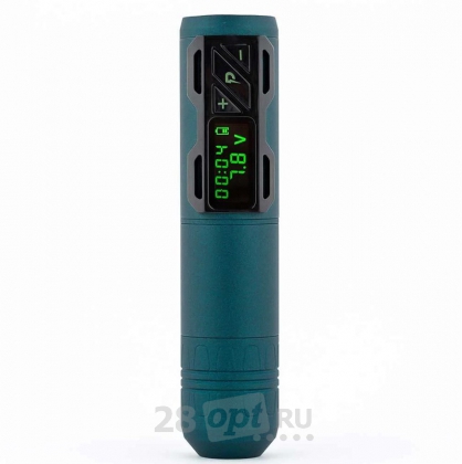 Тату-машинка для художественной татуировки EZ, Portex Generation P2S, Matte Xmas Green