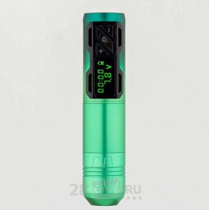 Тату-машинка для художественной татуировки EZ Portex Generation P2S, Mint Green Gradient